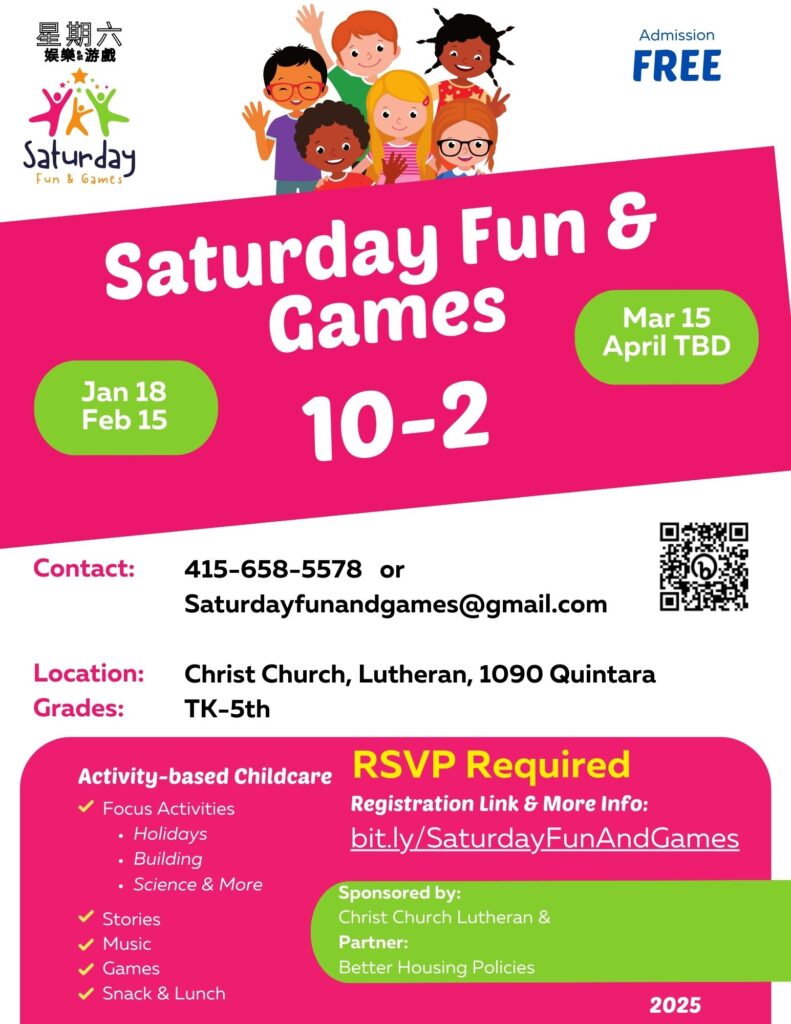 Saturday Fun & Games 2025